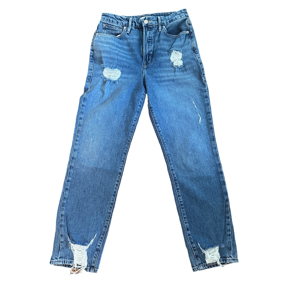 Good American SEXY frayed high waisted SZ 4/27